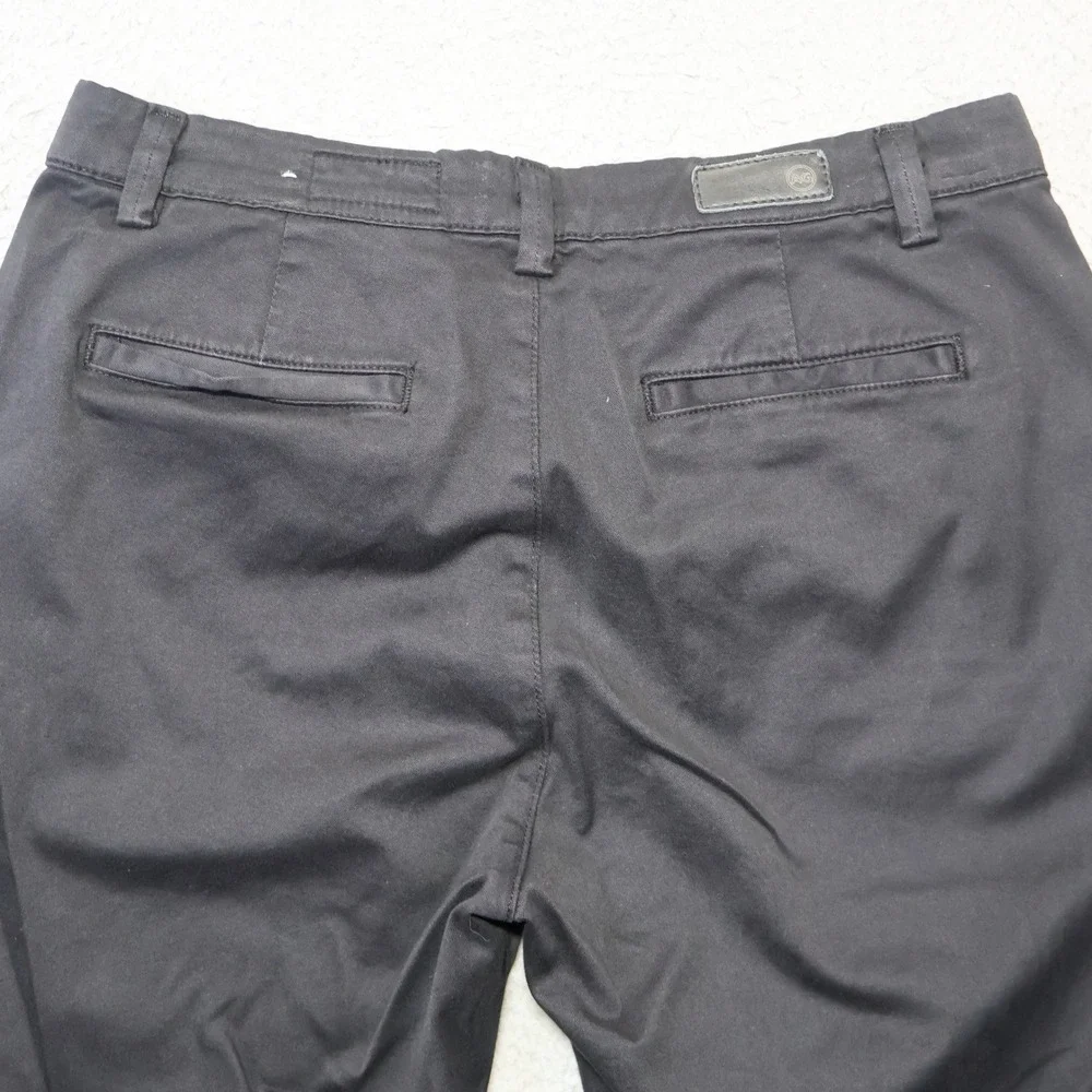 AG Adriano Goldschmied Caden Tailored Trouser Black Pants Mens 33x25.5